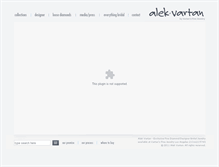 Tablet Screenshot of alekvartan.com